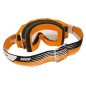 MASQUE-LUNETTES CROSS PROGRIP 3200 LS VENOM ORANGE ECRAN TRANSPARENT LIGHT SENSITIVE ANTI-RAYURES-ANTI U.V.-ANTI-BUEE