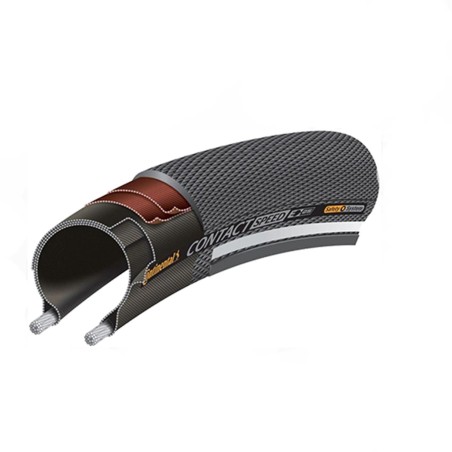 Pneu route 700x28 tr Continental contact speed noir (28-622)