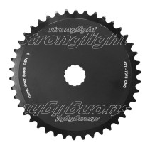 PLATEAU VAE-E-BIKE DIRECT MOUNT POUR BOSCH STRONGLIGHT -3- 42DTS MONO NOIR  ALU (PLATEAU PLEIN 3ème GENERATION)