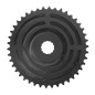 PLATEAU VAE-E-BIKE DIRECT MOUNT POUR BOSCH STRONGLIGHT -3- 42DTS MONO NOIR  ALU (PLATEAU PLEIN 3ème GENERATION)