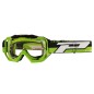 MASQUE-LUNETTES CROSS PROGRIP 3200 LS VENOM VERT ECRAN TRANSPARENT LIGHT SENSITIVE ANTI-RAYURES-ANTI U.V.-ANTI-BUEE (HOMOLOGUE