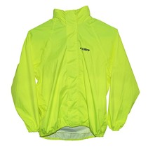 COUPE VENT ENFANT CHIBA JAUNE FLUO AVEC CAPUCHE ET HOUSSE  DE TRANSPORT XL  -QUALITE ALLEMANDE-