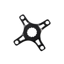 SPIDER POUR PLATEAU E BIKE/VAE MONO DIAM 104 NOIR 4 BRANCHES STRONG COMP. BOSCH 3EME GENER