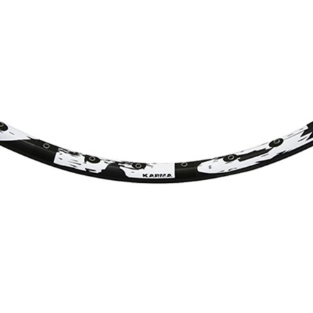 Jante vtt 27.5" karma disc 21c noir 32t. double paroi avec oeillets profil 17mm