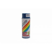 BOMBE DE PEINTURE MOTIP DECO GLYCERO BRILLANT BLEU GENTIANE AEROSOL 400ml (01634)
