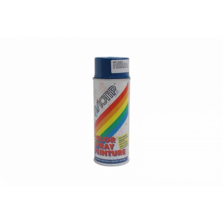 BOMBE DE PEINTURE MOTIP DECO GLYCERO BRILLANT BLEU GENTIANE AEROSOL 400ml (01634)