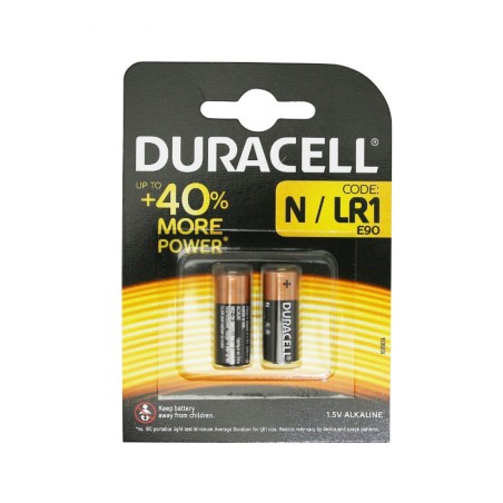 PILE BOUTON N- LR1 DURACELL (BLISTER DE 2)