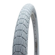 Pneu bmx 20 x 1.95 kenda slick blanc tr (50-406)