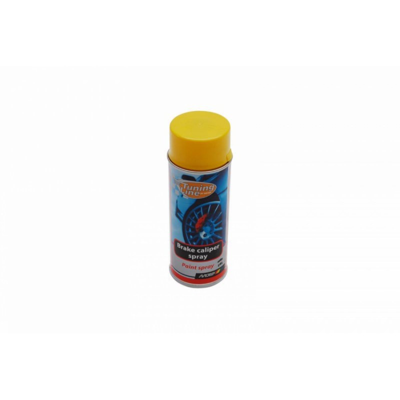 BOMBE DE PEINTURE MOTIP PRO ETRIER FREIN JAUNE AEROSOL 400 ml (04097)