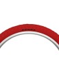 Pneu bmx 20 x 1.95 kenda slick rouge tr (50-406)