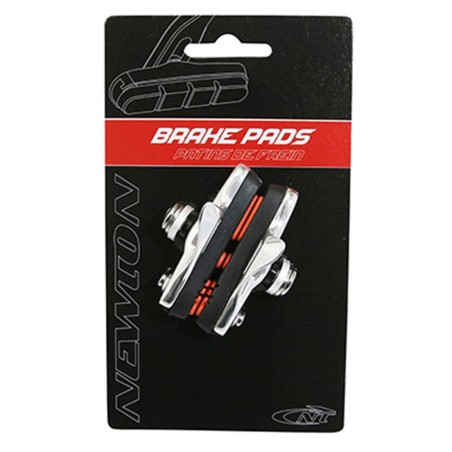 Porte patin frein route a cartouche abs Newton type Shimano alu argent 55mm (1 paire)