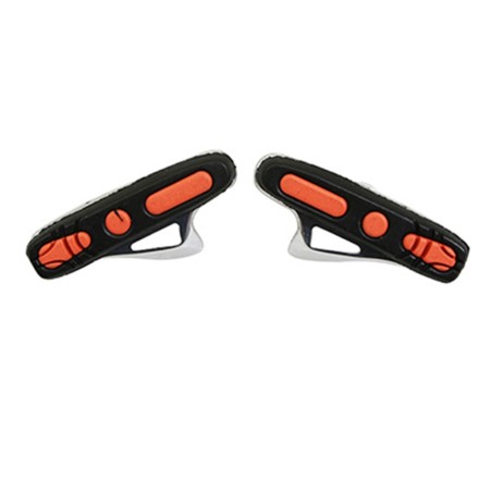 Porte patin frein route a cartouche abs Newton type Shimano alu argent 55mm (1 paire)
