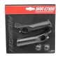 EMBOUT DE CINTRE NEWTON AVEC REPOSE MAIN NOIR MAT (PAIRE)