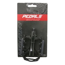 PEDALE ROUTE NEWTON 500 NOIR ALU D9-16 105x79mm 368g (PAIRE SUR CARTE)