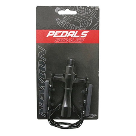 PEDALE ROUTE NEWTON 500 NOIR ALU D9-16 105x79mm 368g (PAIRE SUR CARTE)