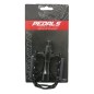 PEDALE ROUTE NEWTON 500 NOIR ALU D9-16 105x79mm 368g (PAIRE SUR CARTE)
