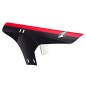 GARDE BOUE VTT AV VELOX COLORI NOIR-ROUGE FIXATION FOURCHE RILSAN