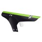 GARDE BOUE VTT AV VELOX COLORI NOIR-VERT FIXATION FOURCHE RILSAN