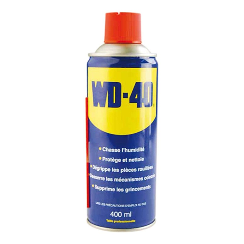 HUILE/LUBRIFIANT MULTIFONCTION WD40 400ML (AEROSOL)