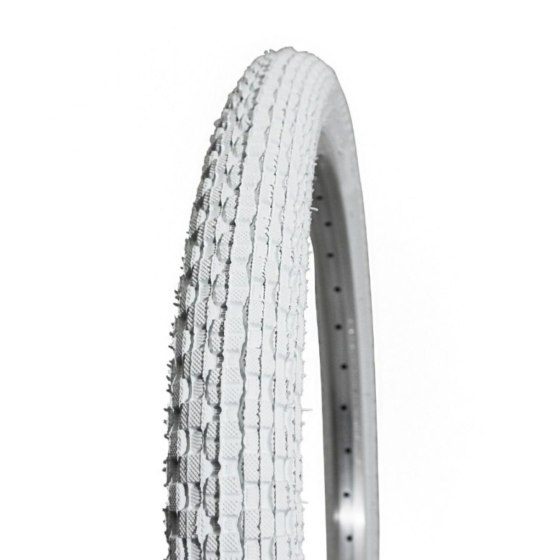 Pneu bmx 20 x 1.95 kenda blanc tr (50-406)