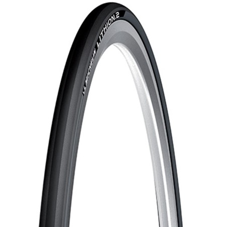 Pneu route 700 x 23 Michelin lithion 2 gris fonce ts (23-622)