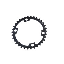PLATEAU ROUTE DIAM 110 INTER 34DTS NOIR SHIMANO ORIGINE TIAGRA 4700 10V. (4 BRANCHES)