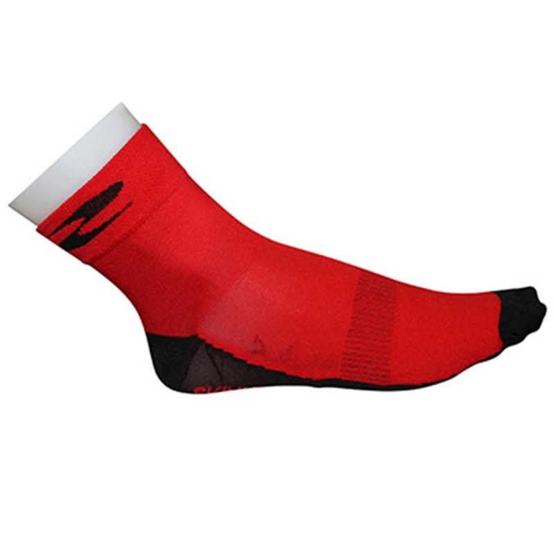 CHAUSSETTES-SOCQUETTES ETE GIST COTON  ROUGE 36-39 ANTIBACTERIEN - HAUTEUR 10CM (PAIRE) -5861