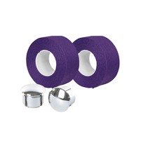 Ruban de guidon Velox tressostar 90 coton violet 20mm x 2,80m (vendu au blister de 2)