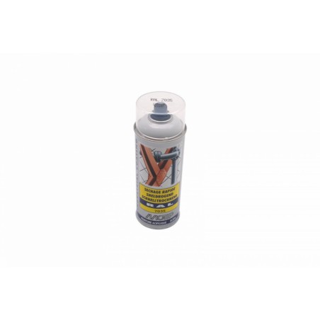 BOMBE DE PEINTURE MOTIP INDUSTRIEL GRIS CLAIR RAL 7035 SECHAGE RAPIDE (spray 400 ml) (07034)