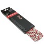 CHAINE VELO ROUTE-VTT 11V. NEWTON KMC ARGENT-ROUGE 116 MAILLONS COMPATIBLE SHIMANO-SRAM