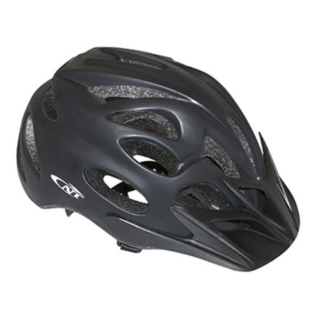 CASQUE VELO ADULTE NEWTON CITY V2 NOIR MAT AVEC VISIERE ET LOCK TAILLE 55-58   ECLAIRAGE DIODES INCORPORE  (VENDU EN BOITE)