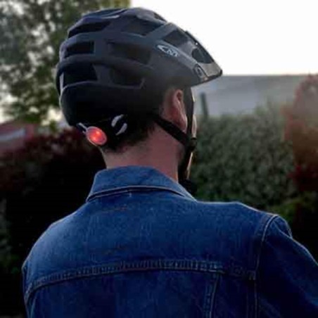 CASQUE VELO ADULTE NEWTON CITY V2 NOIR MAT AVEC VISIERE ET LOCK TAILLE 55-58   ECLAIRAGE DIODES INCORPORE  (VENDU EN BOITE)