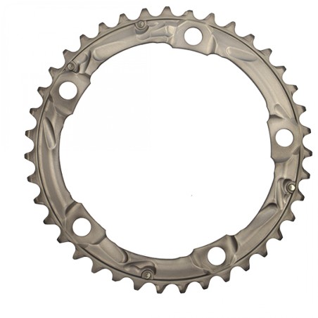 PLATEAU ROUTE DIAM  74 INTER 30DTS ARGENT SHIMANO ORIGINE 105 5703 10V. (5 BRANCHES)