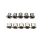 INTRAVIS PEDALIER TA ACIER COMPATIBLE DOUBLE PLATEAUX 5 BRANCHES (JEU DE 5)