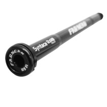 AXE-BLOCAGE DE ROUE VTT TRAVERSANT BOOST ARRIERE SYNTACE FILETAGE 1.0 POUR BOOST 12X148 NOIR 38gr. (165mm HORS BUTEE FILETAGE