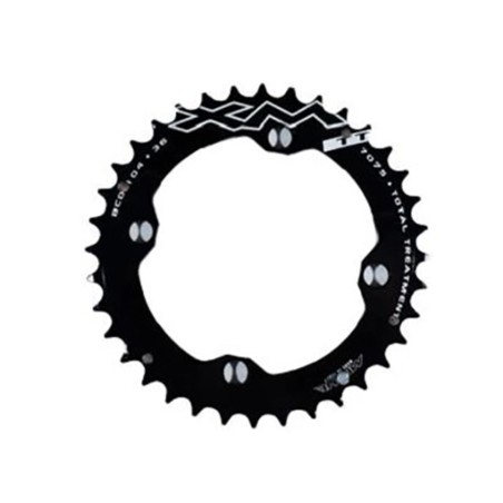 PLATEAU E BIKE/VAE MONO DIAM 104 EXTER 36DTS NOIR 4 BRANCHES MICHE COMP. YAMAHA