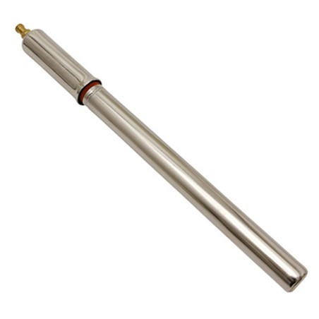 Pompe tradi Newton acier vp-vs l300mm argent (avec colliers fixation)