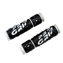 POIGNEE VELO PROGRIP 953 NOIR/BLANC 122MM PRE DECOUPE (PR)