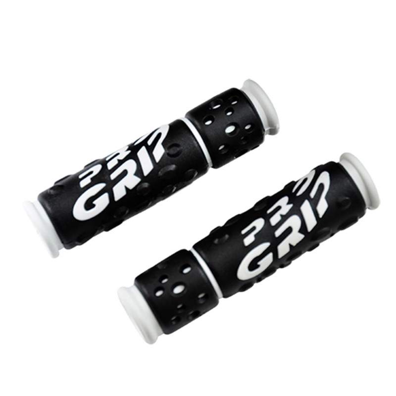 POIGNEE VELO PROGRIP 953 NOIR/BLANC 122MM PRE DECOUPE (PR)