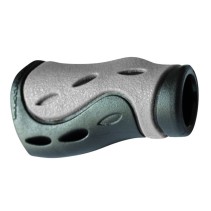POIGNEE CITY-VTC PROGRIP 988 NOIR-GRIS Ø22mm L85mm (PAIRE)
