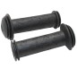 POIGNEE CITY ENFANT NOIR AVEC PROTECTION CHOC L110mm (PAIRE) DIAM 22.2
