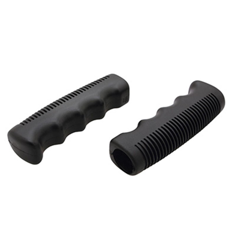 POIGNEE CITY CAOUTCHOUC PROGRIP NOIR PREFORME 110mm (PAIRE)