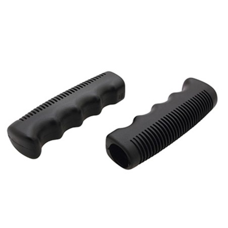 POIGNEE CITY CAOUTCHOUC PROGRIP NOIR PREFORME 110mm (PAIRE)