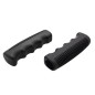 POIGNEE CITY CAOUTCHOUC PROGRIP NOIR PREFORME 110mm (PAIRE)
