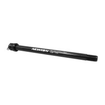 AXE-BLOCAGE DE ROUE VTT TRAVERSANT BOOST ARRIERE NEWTON AVEC LEVIER FILETAGE 1.5 12X148 NOIR TYPE SHIMANO (LONGUEUR 178mm HORS