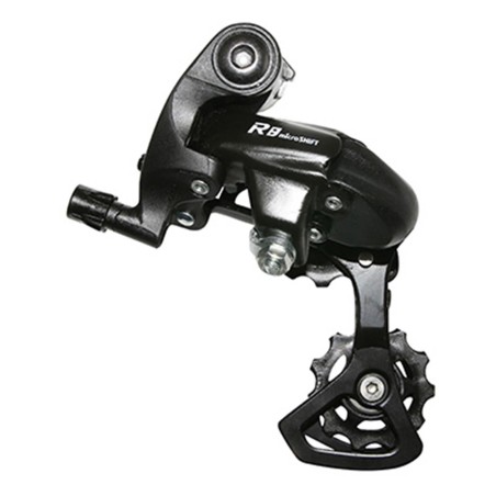 Derailleur route arriere microshift 8-9v. petite chape a vis (compatible Shimano)