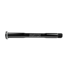 AXE-BLOCAGE DE ROUE VTT TRAVERSANT AVANT FILETAGE 1.5 POUR ROCK SHOX 15X100 NOIR 36 g (146mm HORS BUTEE FILETAGE 10mm)