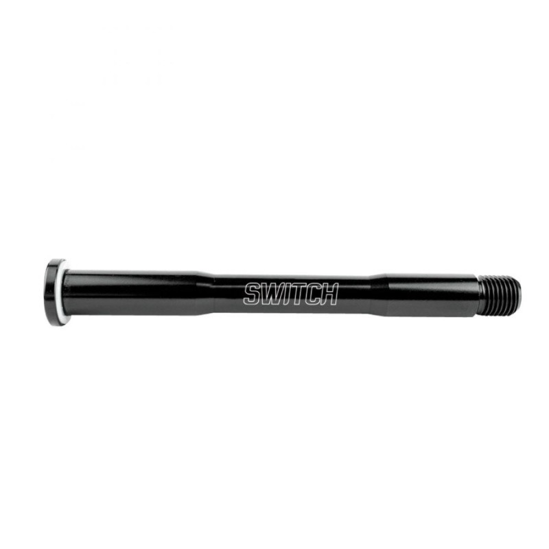 AXE-BLOCAGE DE ROUE VTT TRAVERSANT AVANT FILETAGE 1.5 POUR ROCK SHOX 15X100 NOIR 36 g (146mm HORS BUTEE FILETAGE 10mm)