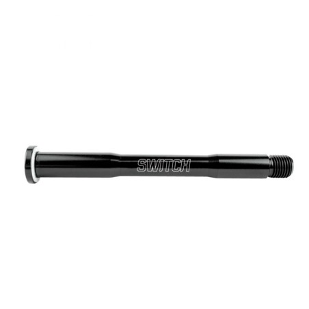 AXE-BLOCAGE DE ROUE VTT TRAVERSANT AVANT FILETAGE 1.5 POUR ROCK SHOX 15X100 NOIR 36 g (146mm HORS BUTEE FILETAGE 10mm)