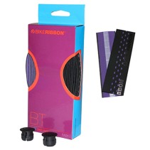 Ruban de guidon Bike Ribbon drop noir-violet